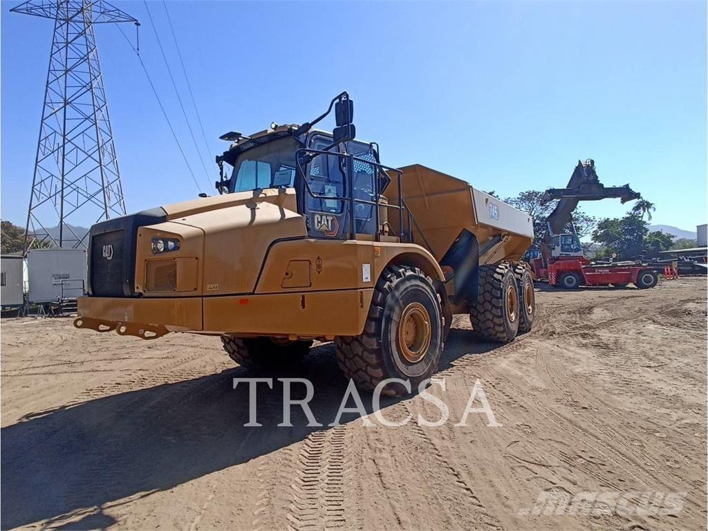 CAT 745 Шарнирно-сочленённые самосвалы