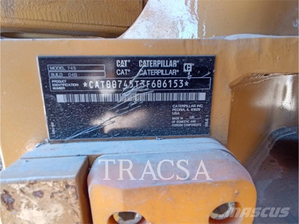 CAT 745 Шарнирно-сочленённые самосвалы