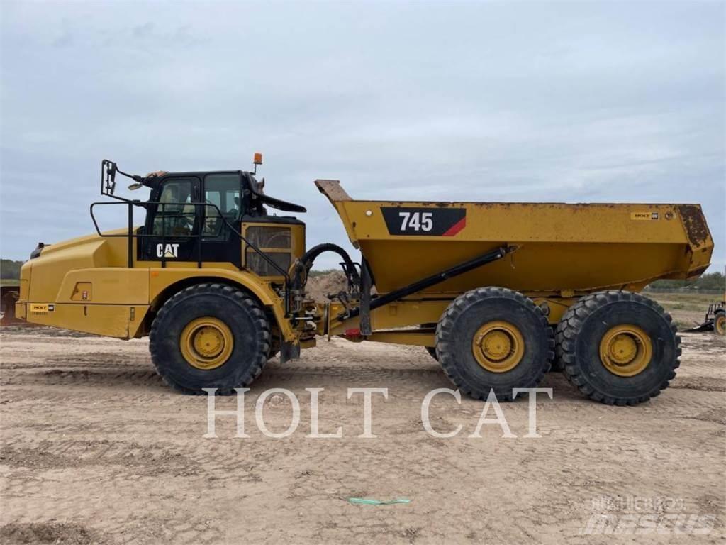 CAT 745 Шарнирно-сочленённые самосвалы
