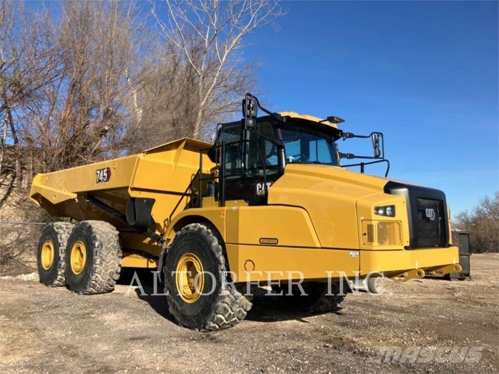 CAT 745-04 Шарнирно-сочленённые самосвалы