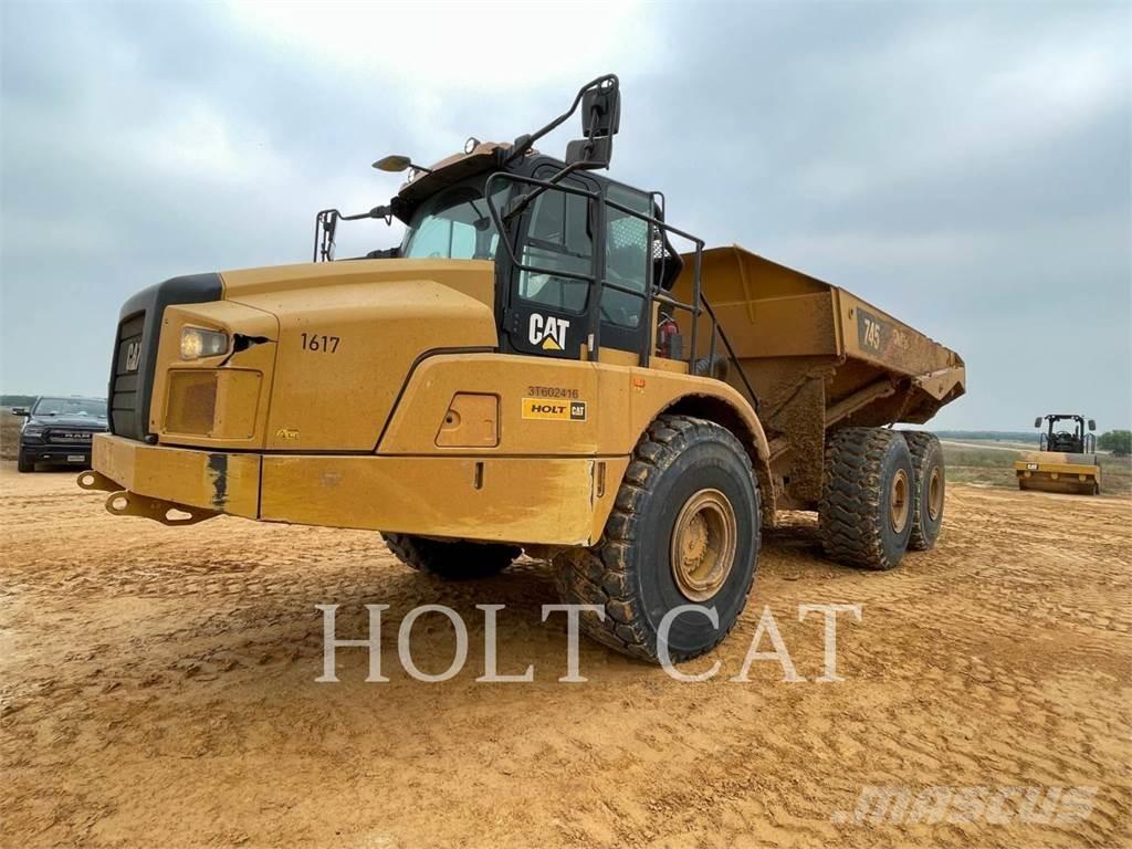 CAT 745-04 Шарнирно-сочленённые самосвалы