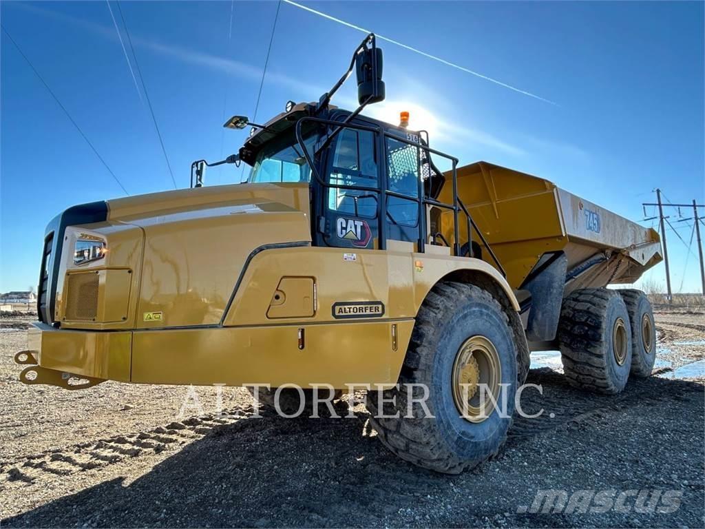 CAT 745-04 Шарнирно-сочленённые самосвалы