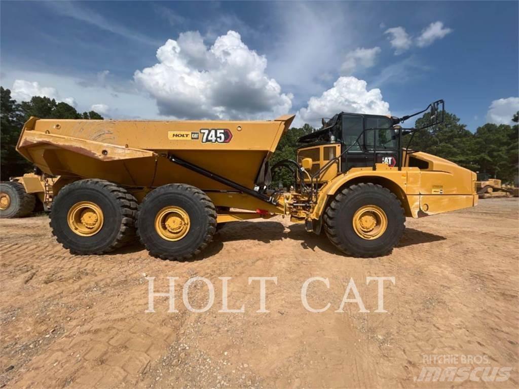 CAT 745-04 Шарнирно-сочленённые самосвалы