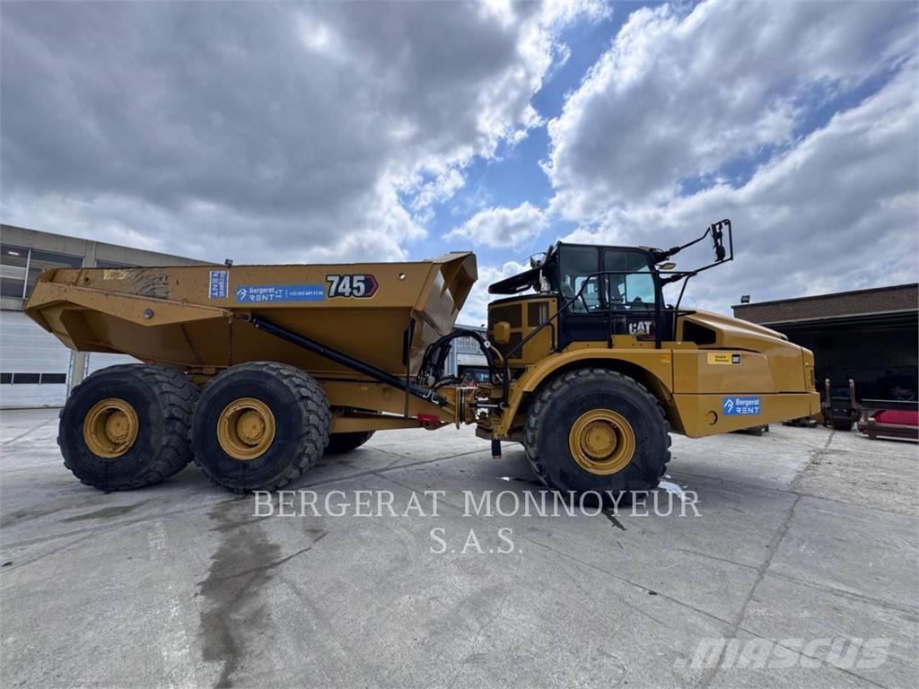 CAT 745-04 Шарнирно-сочленённые самосвалы