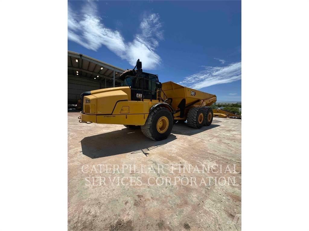 CAT 745-04 Шарнирно-сочленённые самосвалы