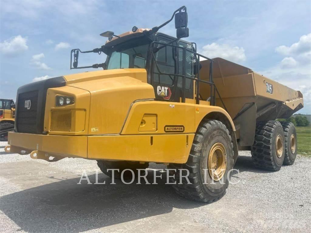 CAT 745-04 Шарнирно-сочленённые самосвалы