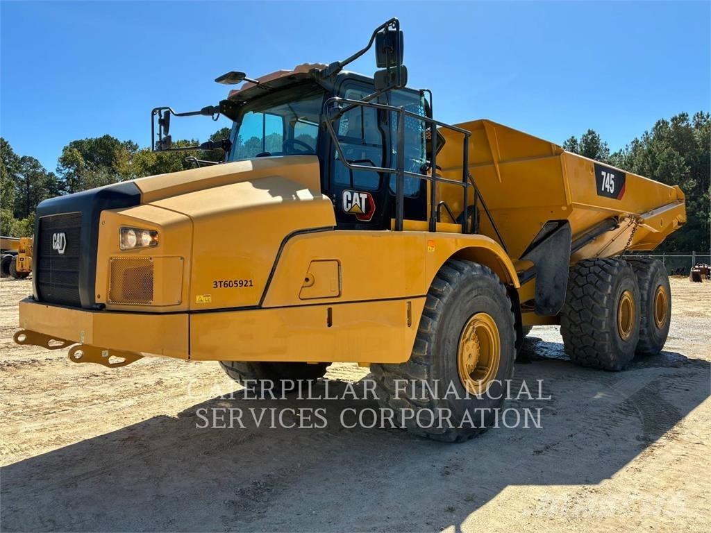CAT 745-04 Шарнирно-сочленённые самосвалы