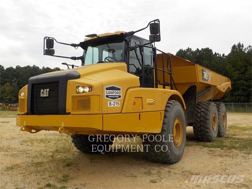 CAT 745-04 Шарнирно-сочленённые самосвалы