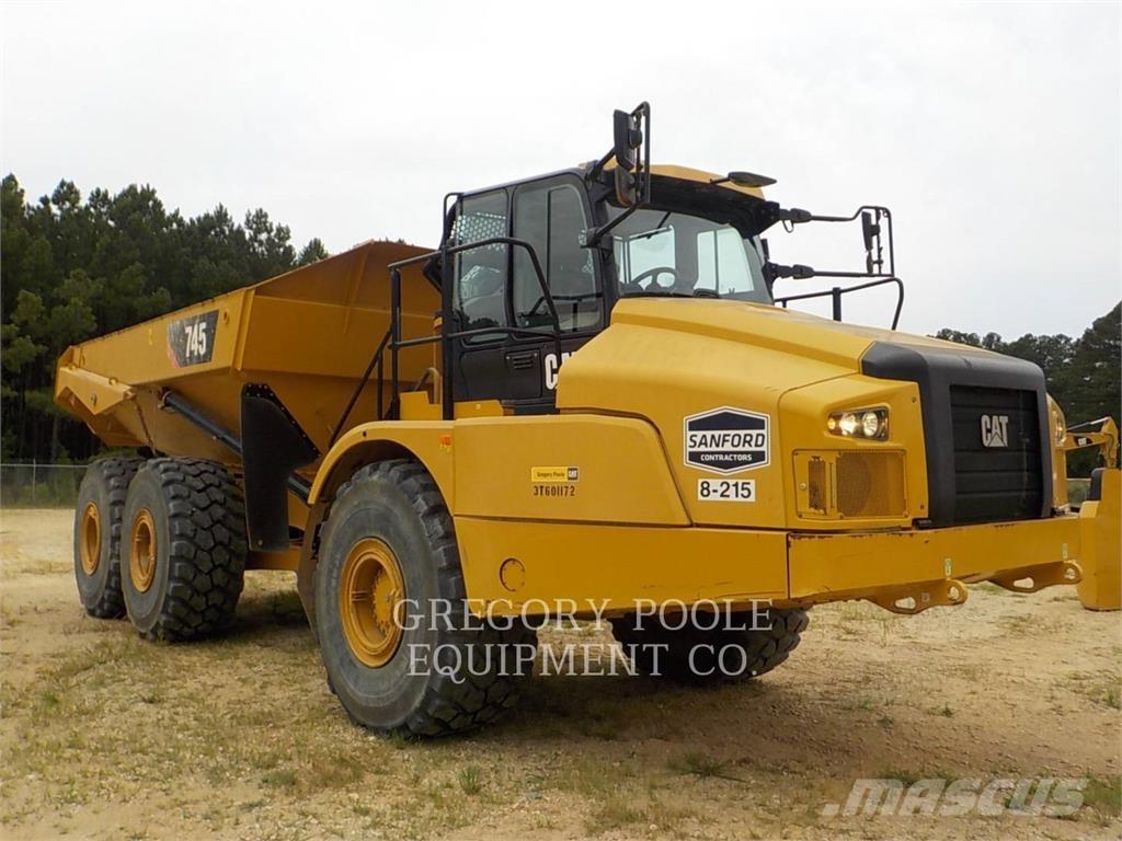 CAT 745-04 Шарнирно-сочленённые самосвалы