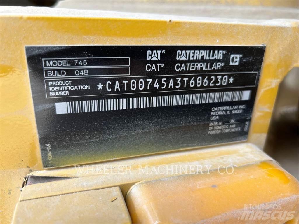 CAT 745 TG Шарнирно-сочленённые самосвалы