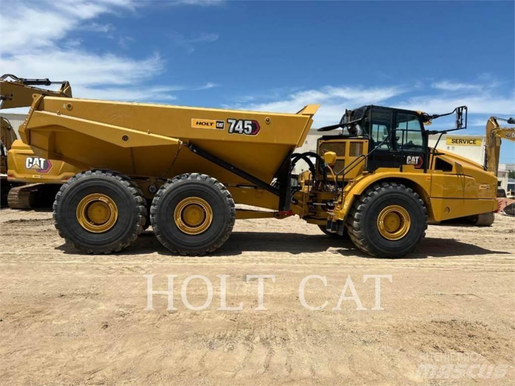 CAT 745 TG Шарнирно-сочленённые самосвалы