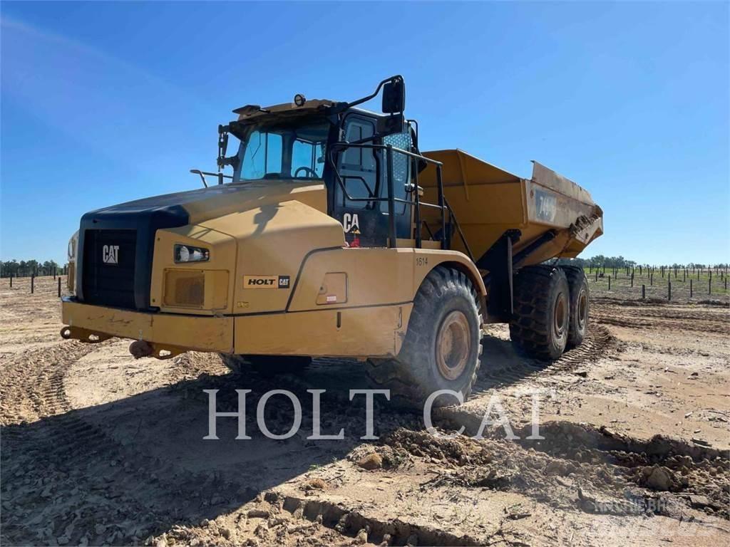 CAT 74504 Шарнирно-сочленённые самосвалы
