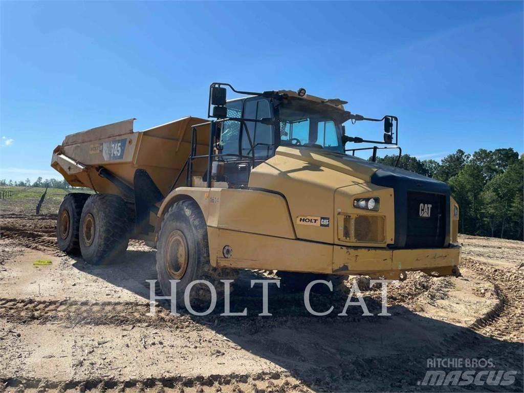 CAT 74504 Шарнирно-сочленённые самосвалы