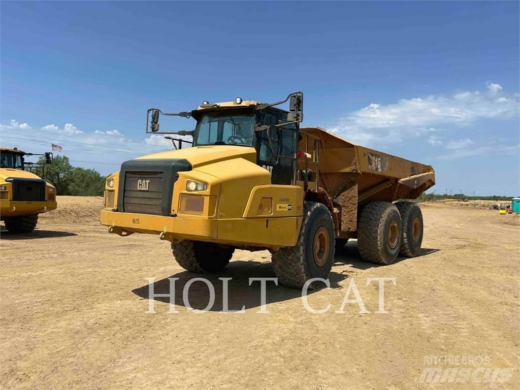 CAT 74504 Шарнирно-сочленённые самосвалы