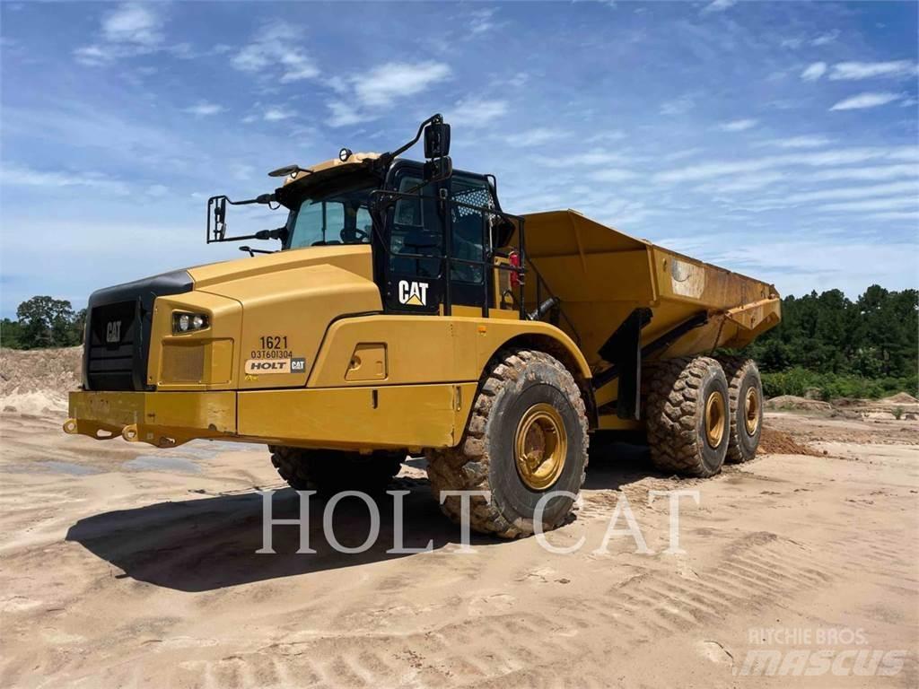 CAT 74504 Шарнирно-сочленённые самосвалы