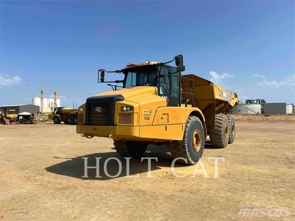 CAT 74504 Шарнирно-сочленённые самосвалы