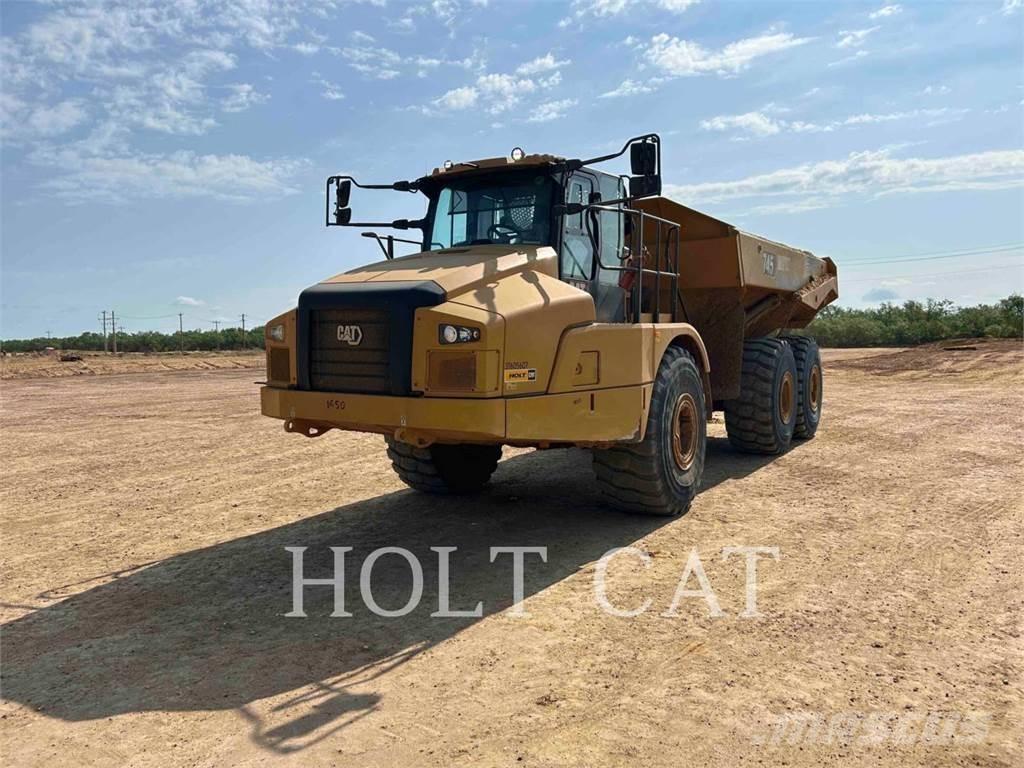 CAT 74504 Шарнирно-сочленённые самосвалы