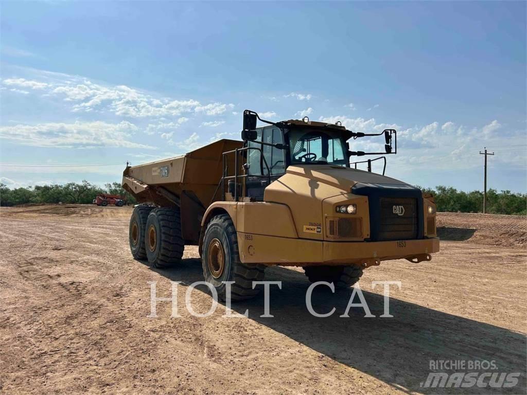 CAT 74504 Шарнирно-сочленённые самосвалы