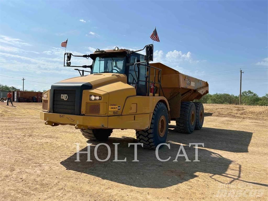 CAT 74504 Шарнирно-сочленённые самосвалы