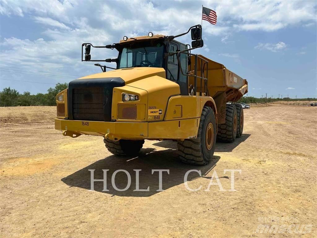 CAT 74504 Шарнирно-сочленённые самосвалы