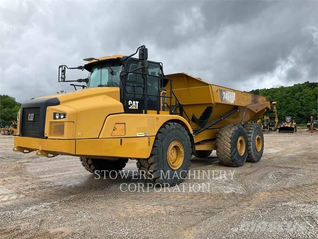 CAT 74504 Шарнирно-сочленённые самосвалы