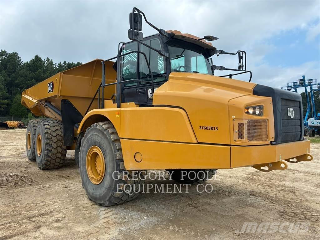 CAT 74504 Шарнирно-сочленённые самосвалы