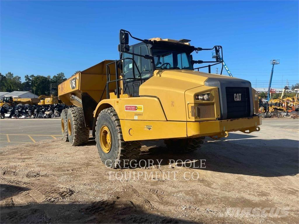 CAT 74504 Шарнирно-сочленённые самосвалы