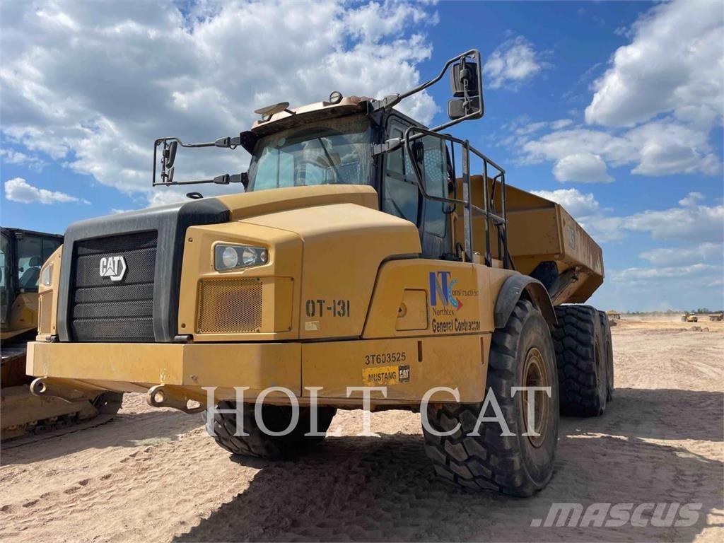 CAT 74504 Шарнирно-сочленённые самосвалы