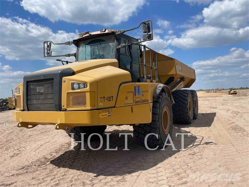 CAT 74504 Шарнирно-сочленённые самосвалы