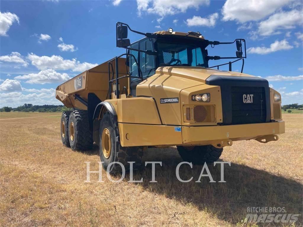 CAT 74504 Шарнирно-сочленённые самосвалы