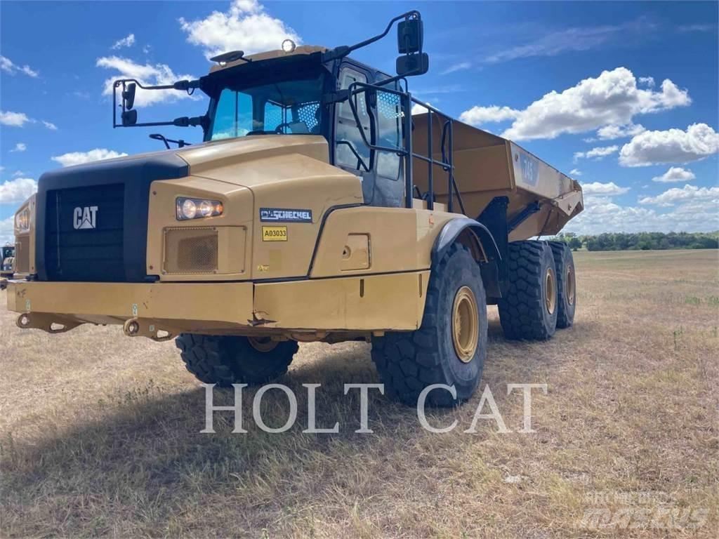 CAT 74504 Шарнирно-сочленённые самосвалы