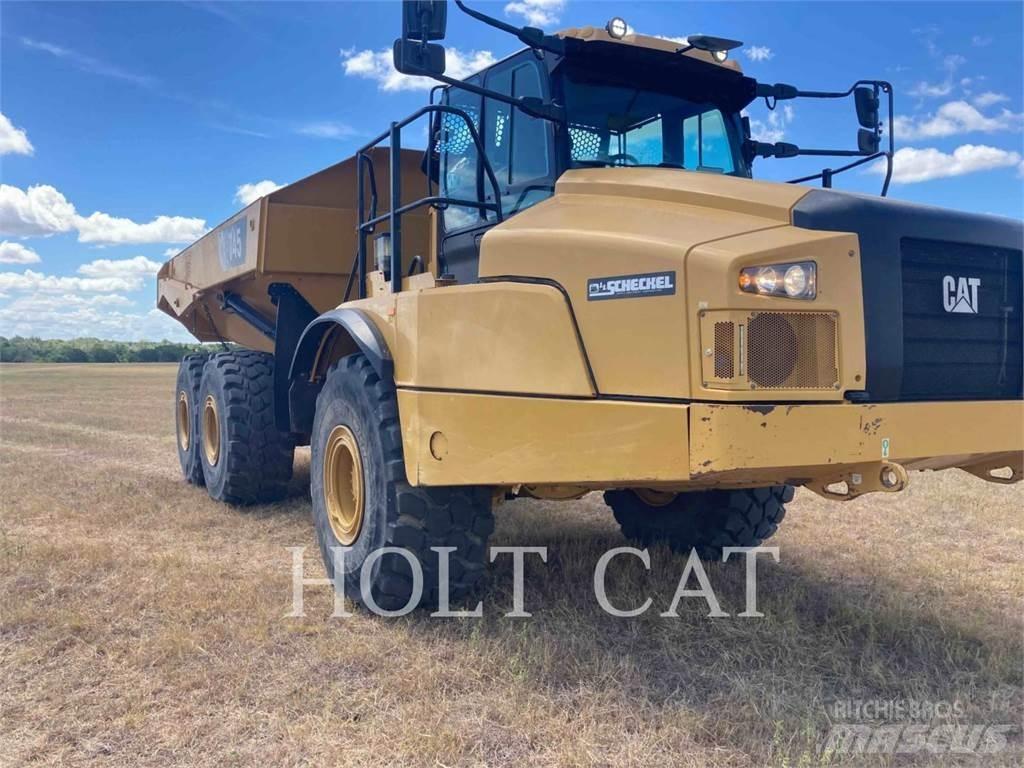 CAT 74504 Шарнирно-сочленённые самосвалы