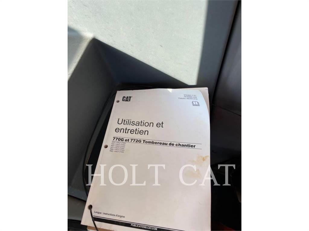 CAT 770G Шарнирно-сочленённые самосвалы