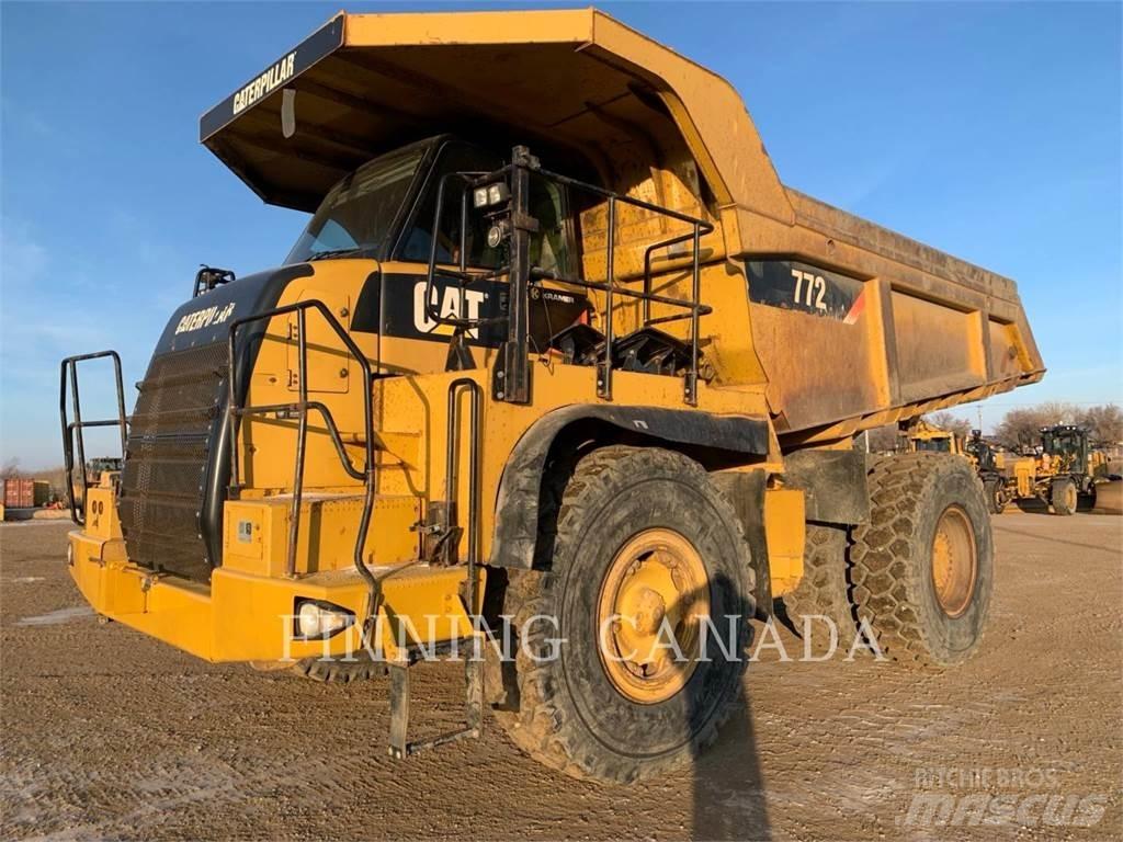 CAT 772 Шарнирно-сочленённые самосвалы