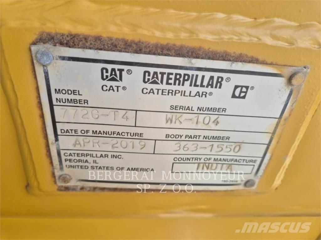 CAT 772G Шарнирно-сочленённые самосвалы