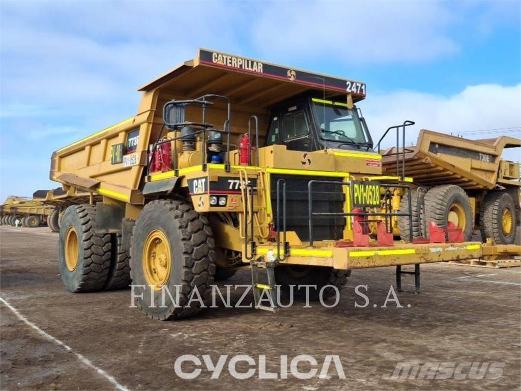 CAT 773E Шарнирно-сочленённые самосвалы