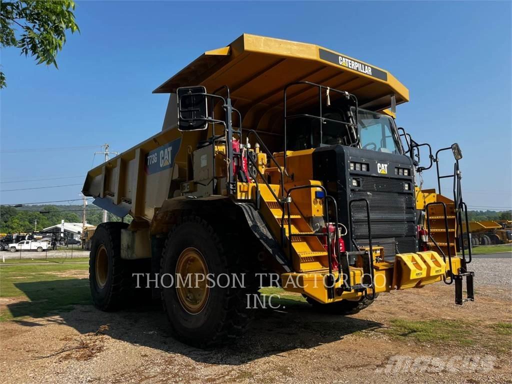 CAT 773G Шарнирно-сочленённые самосвалы