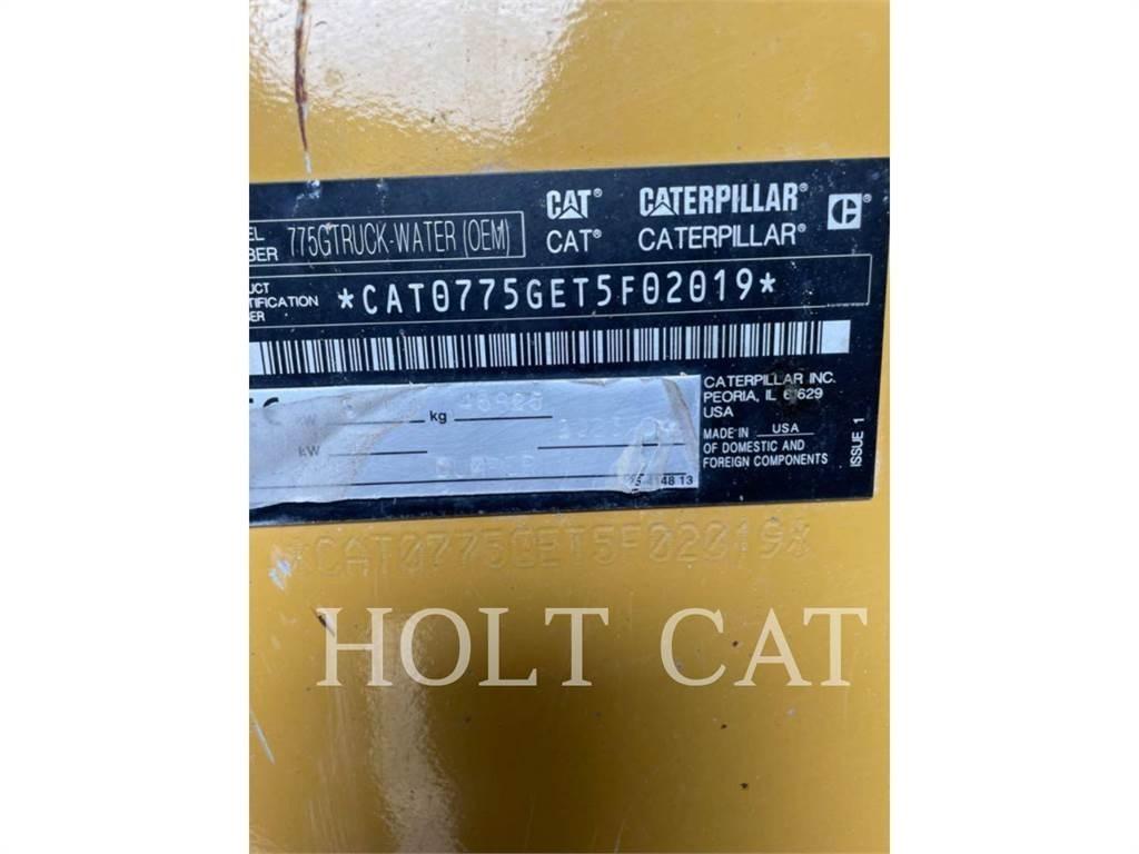 CAT 775G Шарнирно-сочленённые самосвалы