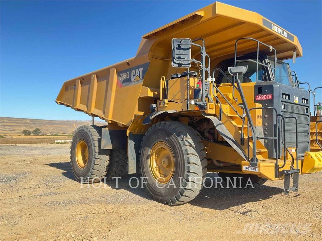 CAT 775G Шарнирно-сочленённые самосвалы