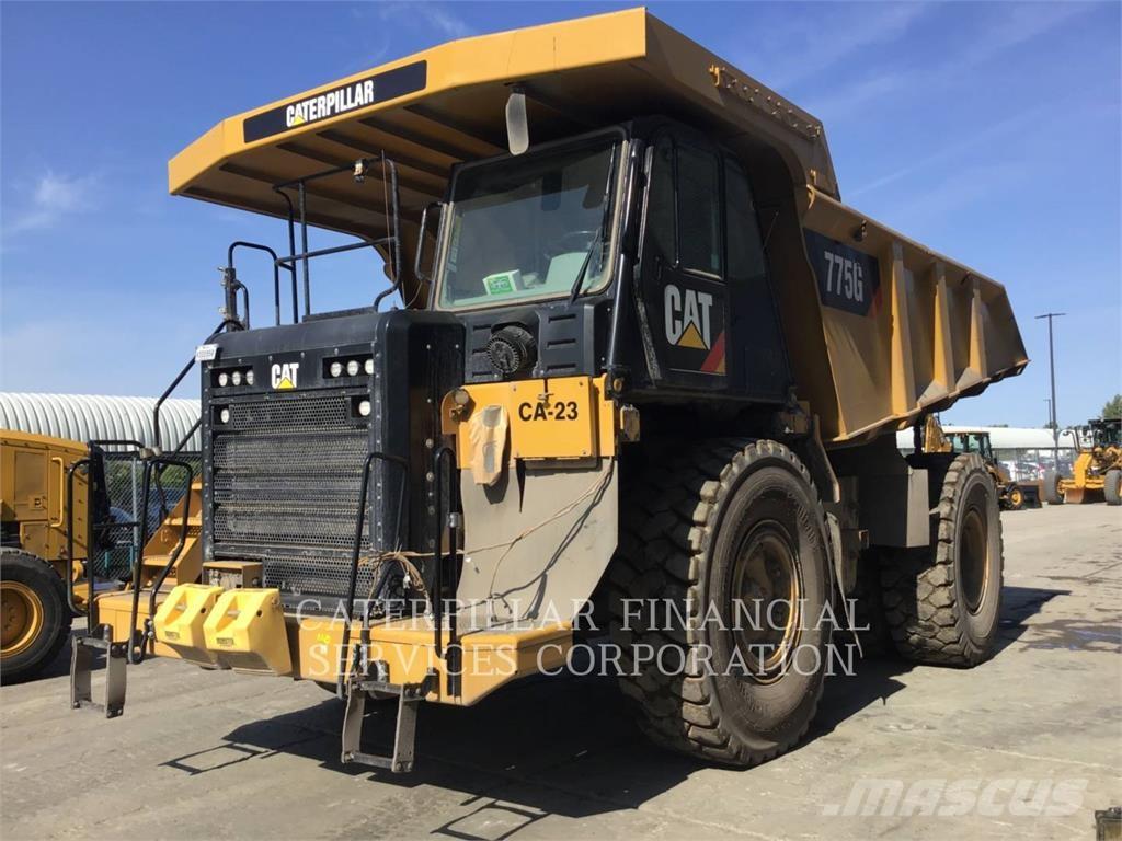 CAT 775G Шарнирно-сочленённые самосвалы
