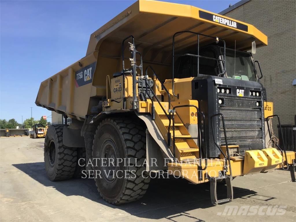 CAT 775G Шарнирно-сочленённые самосвалы