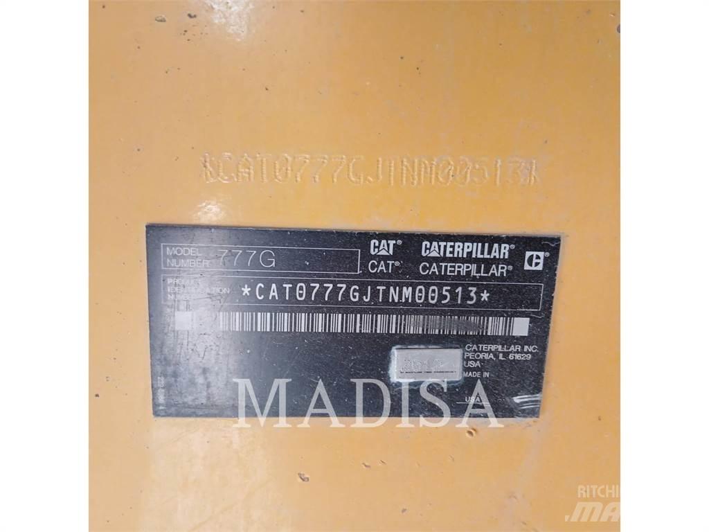 CAT 777GLRC Шарнирно-сочленённые самосвалы