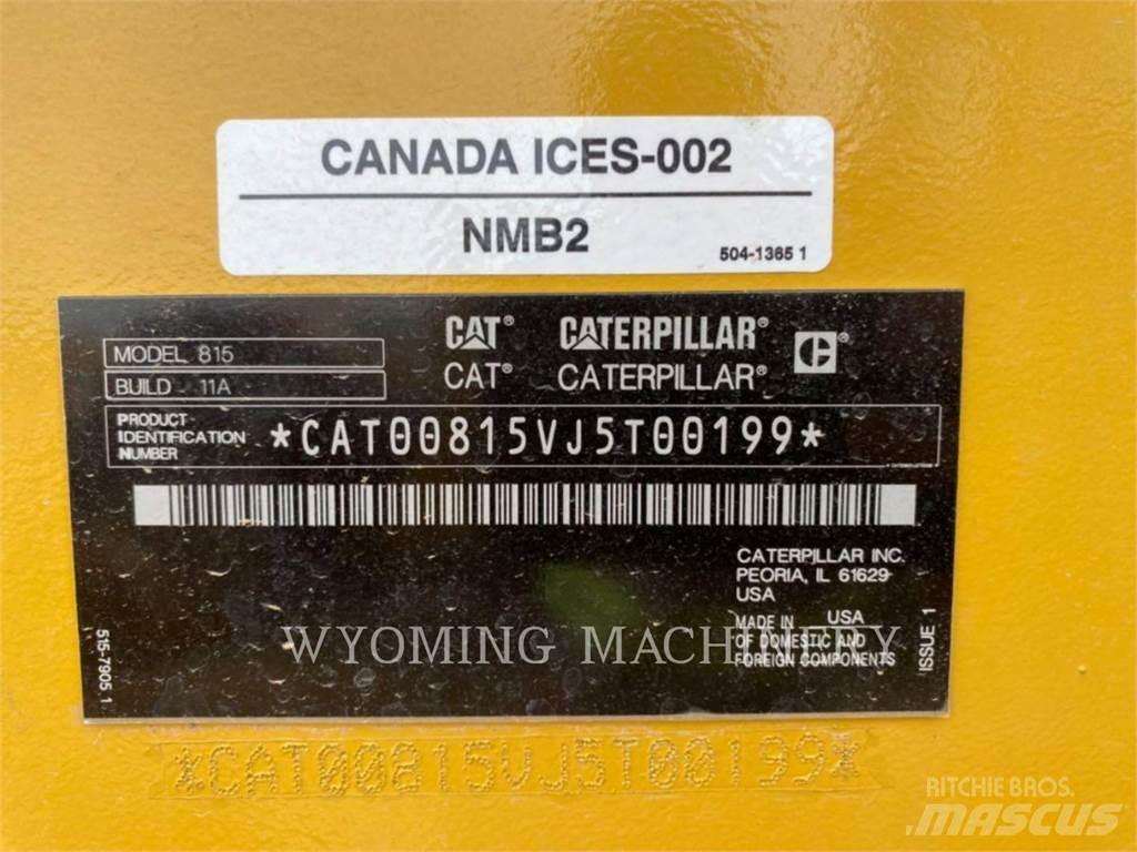 CAT 815 Уплотнители грунта