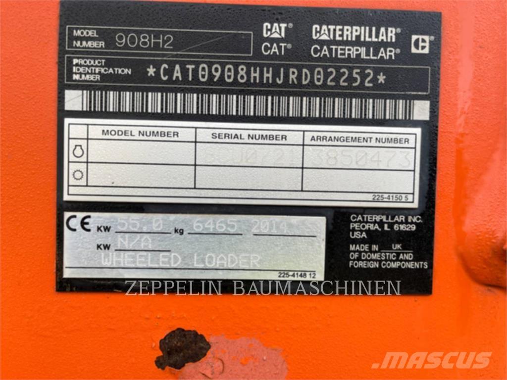 CAT 908H Фронтальные погрузчики