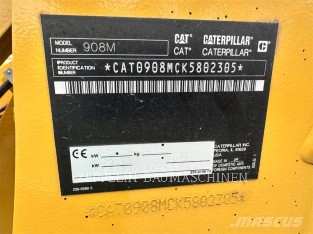CAT 908M Фронтальные погрузчики