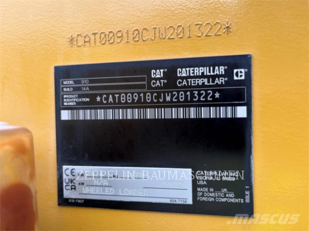 CAT 910-14A Фронтальные погрузчики