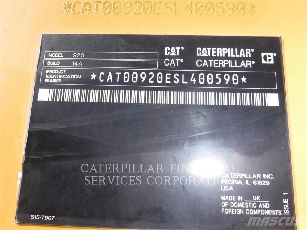 CAT 920-14 Фронтальные погрузчики
