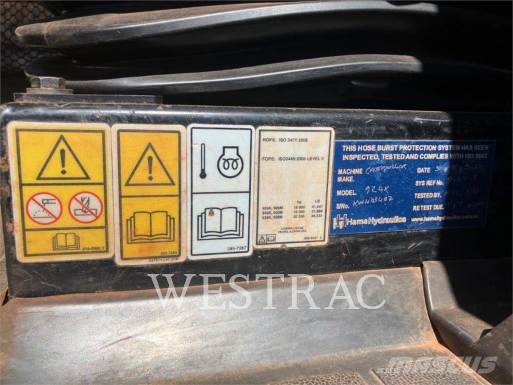 CAT 924K Фронтальные погрузчики