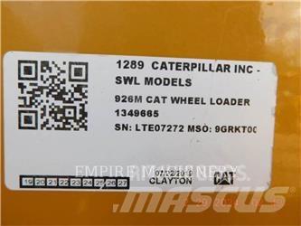 CAT 926M Фронтальные погрузчики