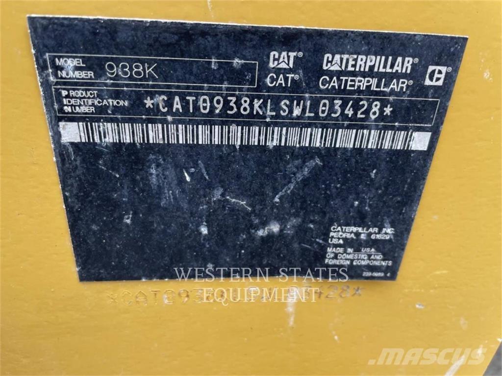 CAT 938K Фронтальные погрузчики